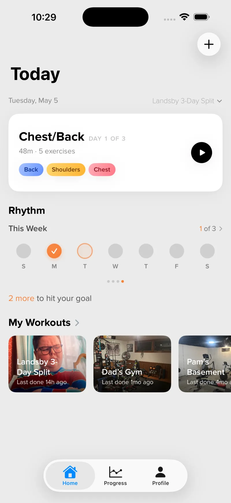 ligi home dashboard